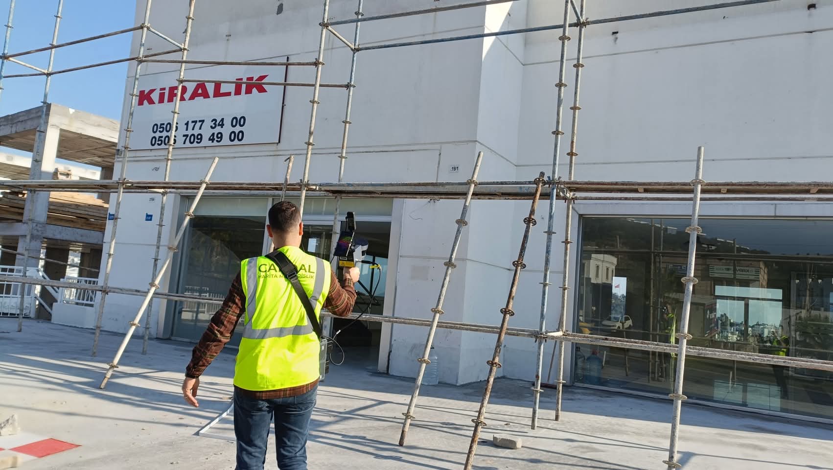 Mobil LiDAR tarama sahası