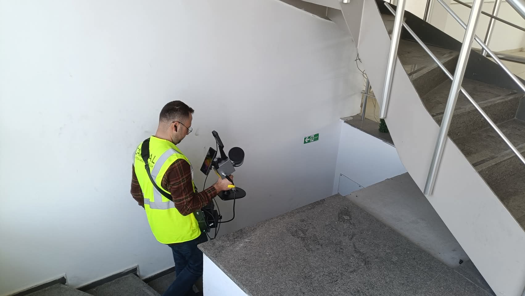 Endüstriyel alanda 3B tarama