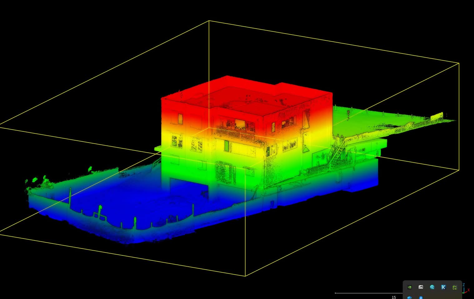 Endüstriyel alanda 3B tarama